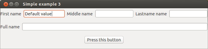 Screen Simple example